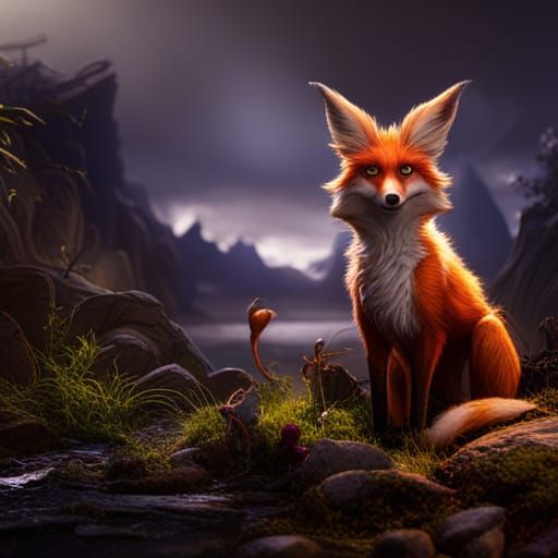 foxy - AI Generated Artwork - NightCafe Creator