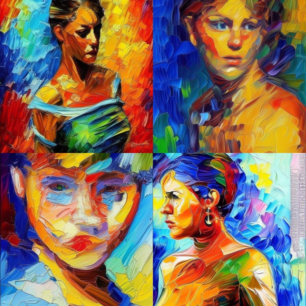 Classic artistic portrait