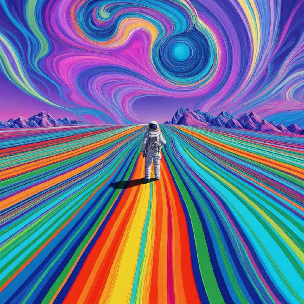 Stripy trip  by @Jadzania