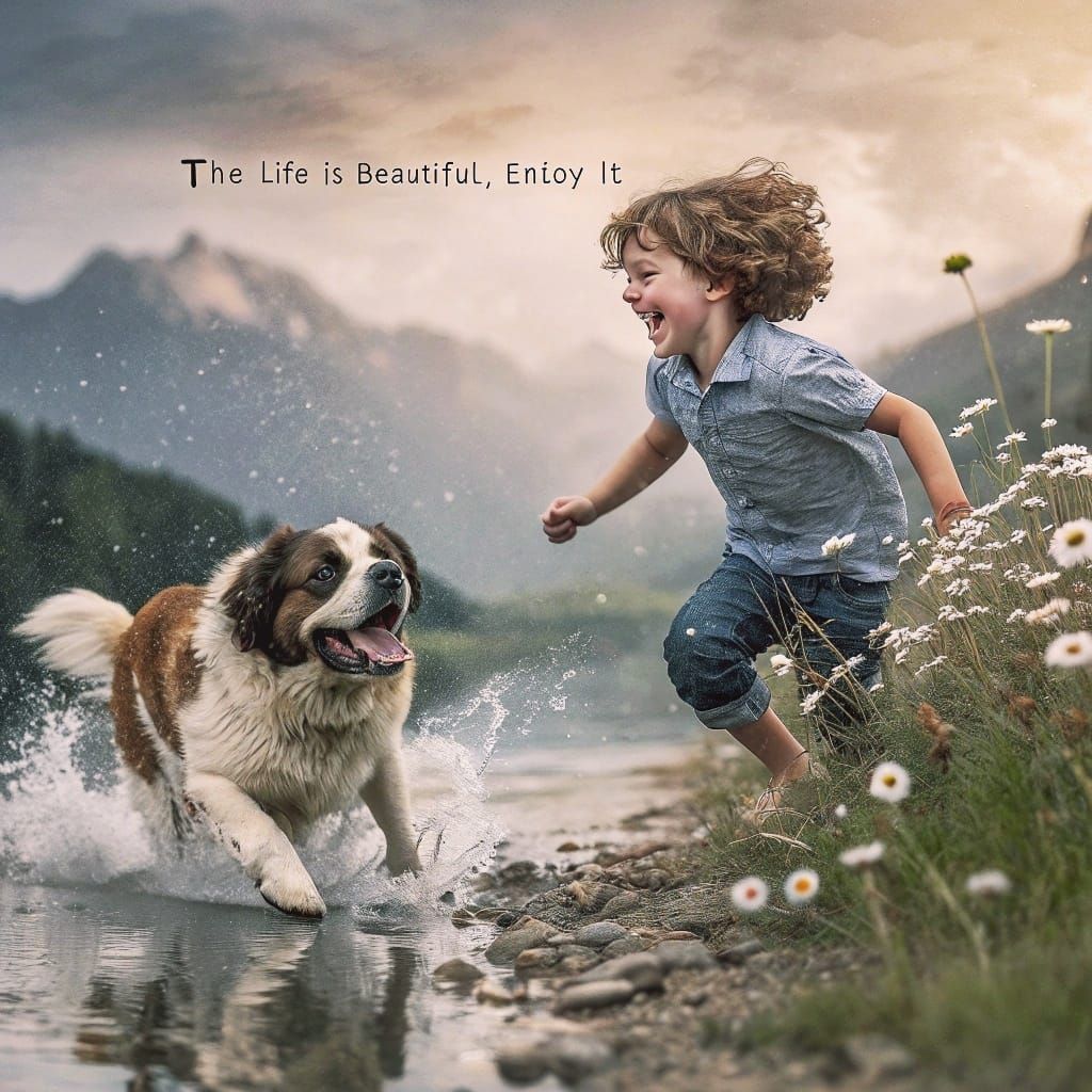 The Life it's Beautifull, Enjoy it 👍🐶