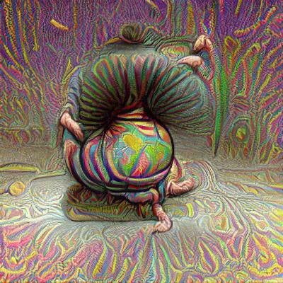 Small, squat being that moves slowly and sighs constantly. E...