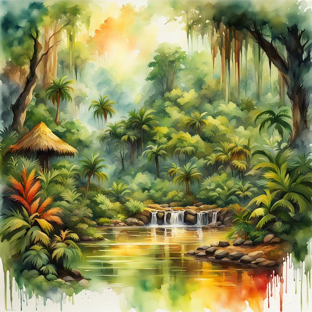 In the woods  by @Saad S Khalis