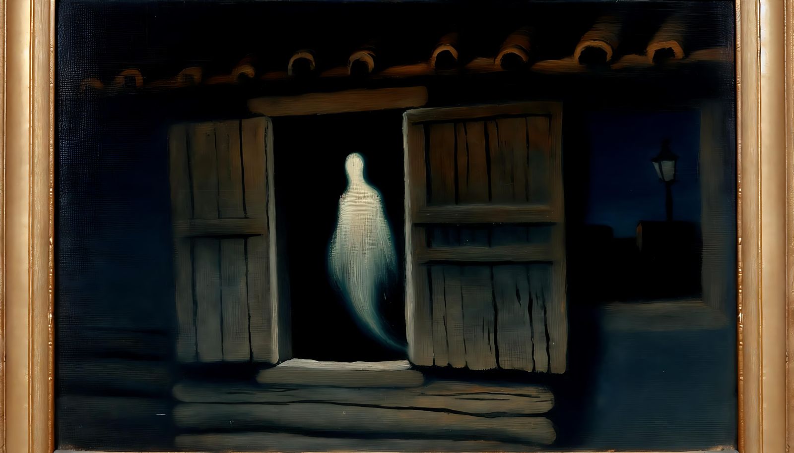 There’s something in the barn . . . !’ AI Generated Artwork