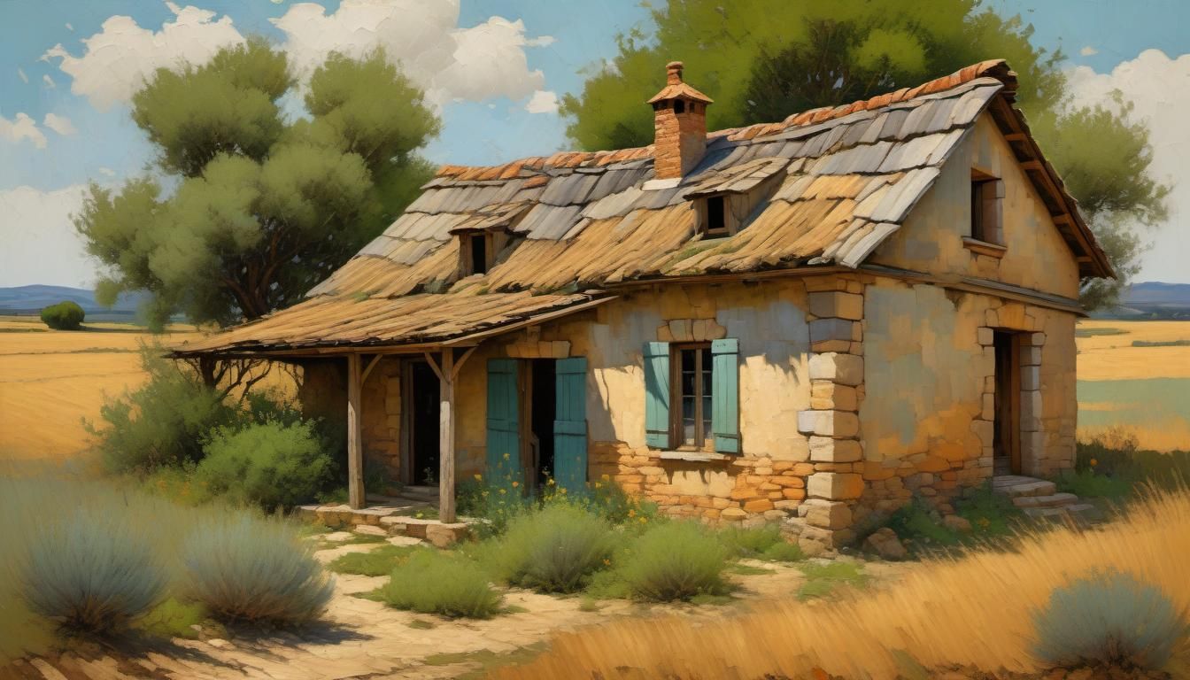 Abandoned farmhouse