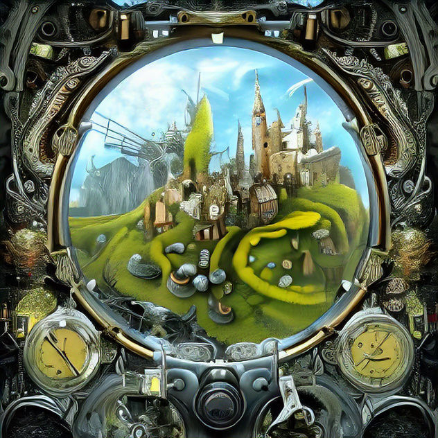 Through the Looking Glass AI Generated Artwork NightCafe Creator