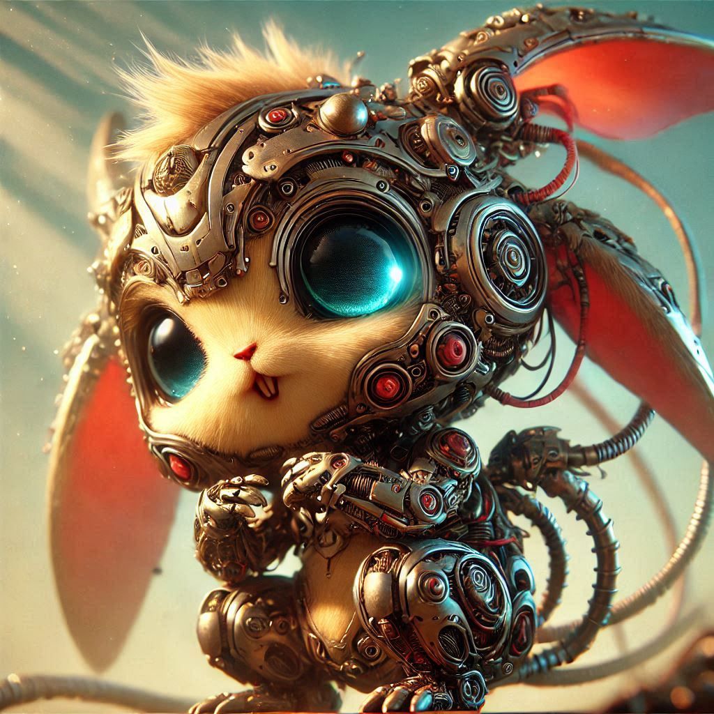 adorable fairy-tale fantasy creature portrait..