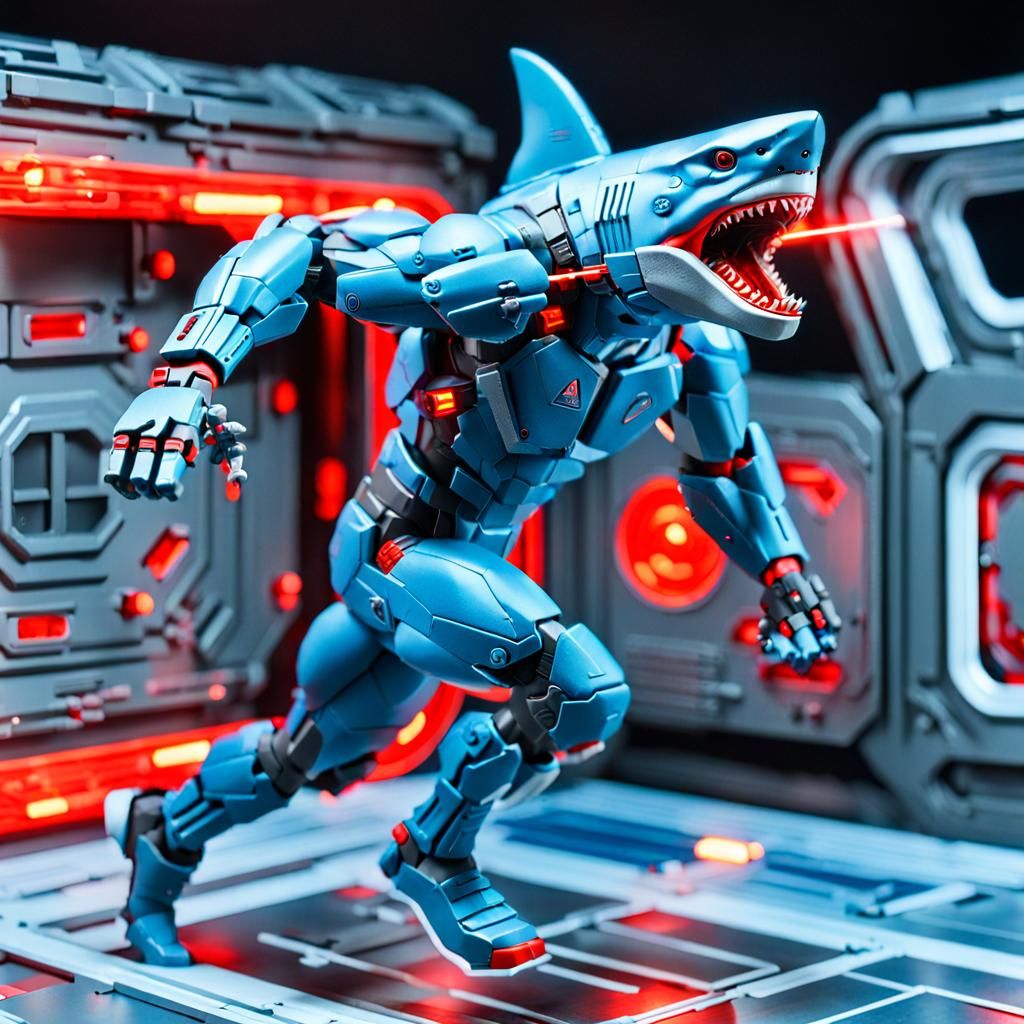 The Space Adventures of Sharkman!  by @Chief_Runs-with-scissors