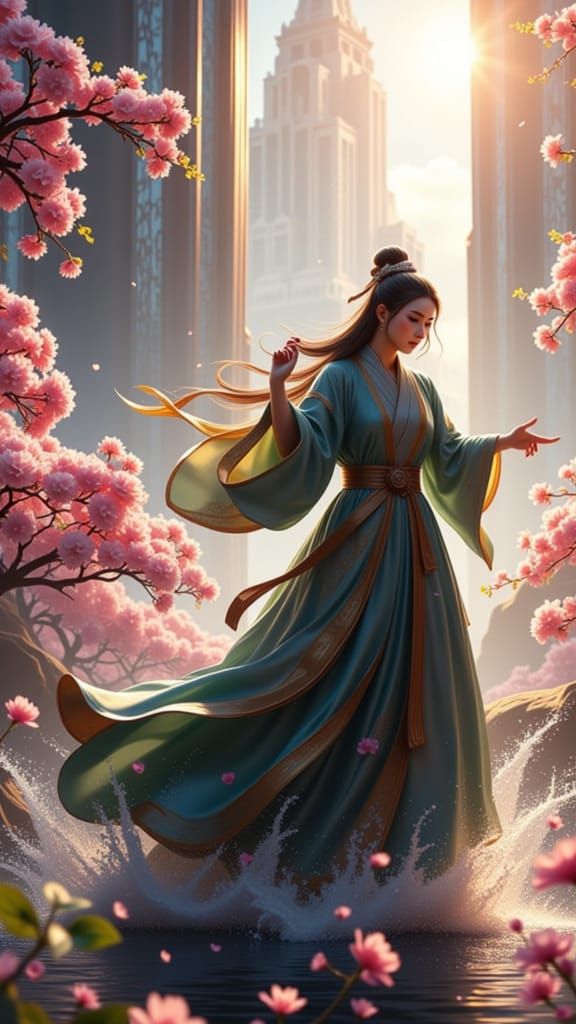 <lora:WuxiaFluxV0001:1.0>