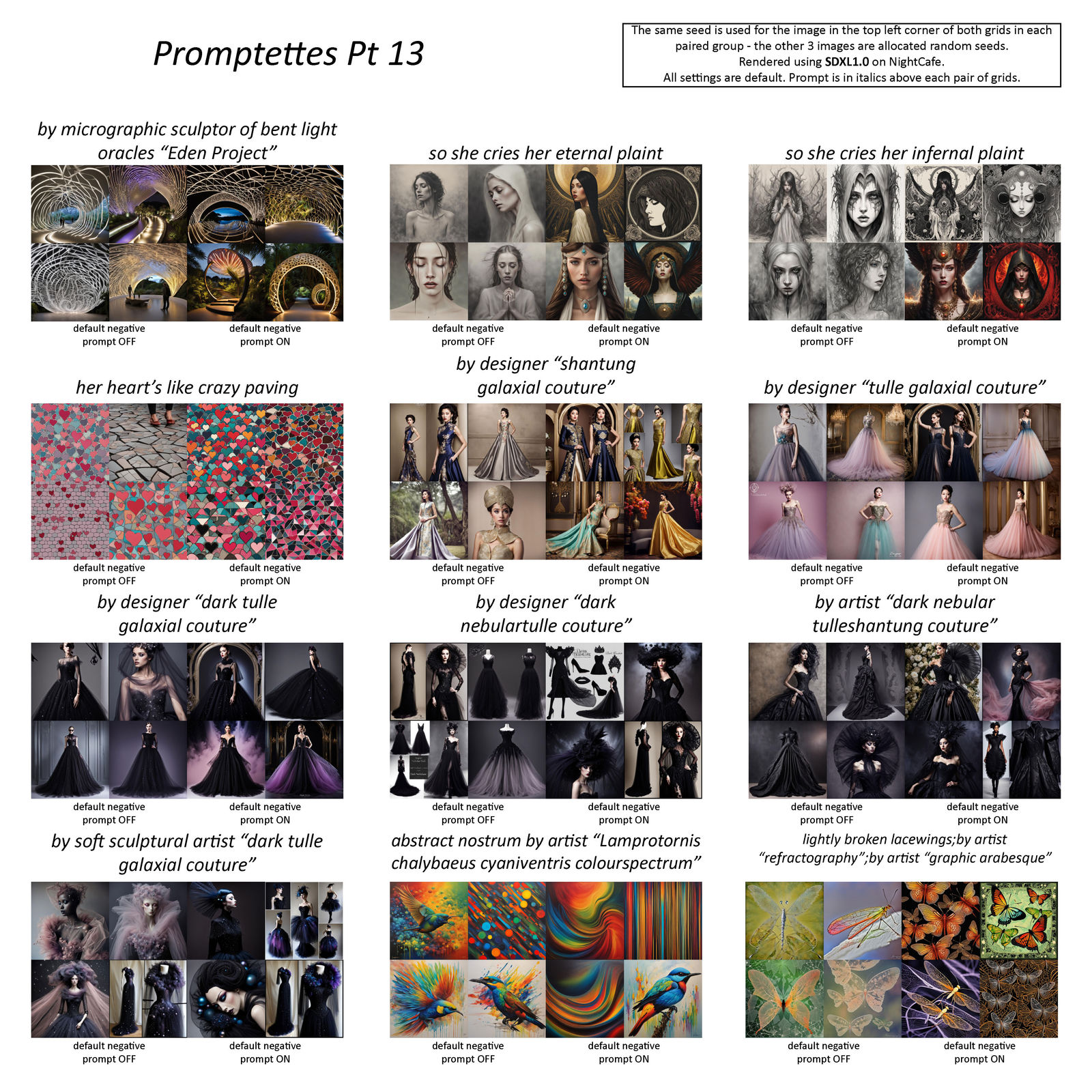 Promptettes Pt 13