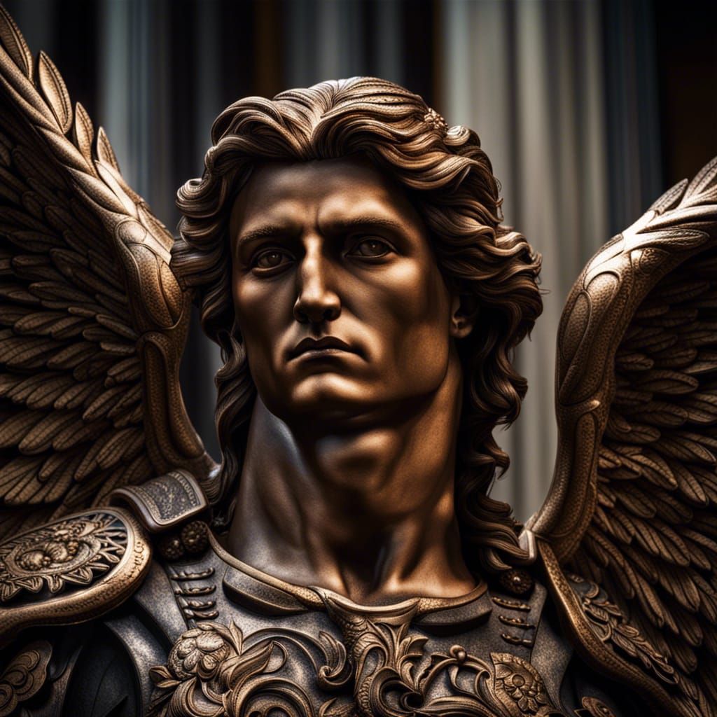 Archangel Michael - AI Generated Artwork - NightCafe Creator