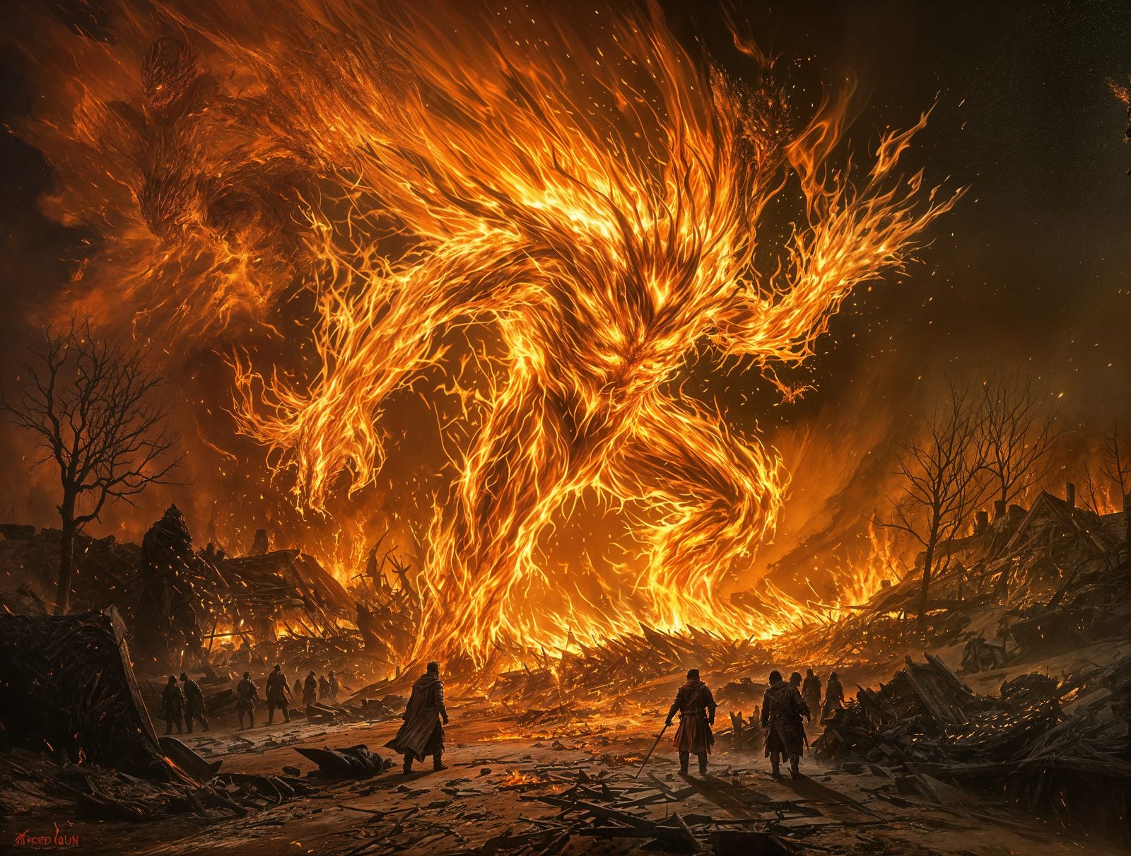 Hell on Earth.  by @Pigsy