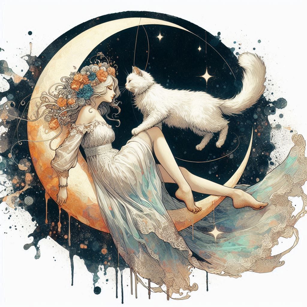 Cat Goddess of the Night