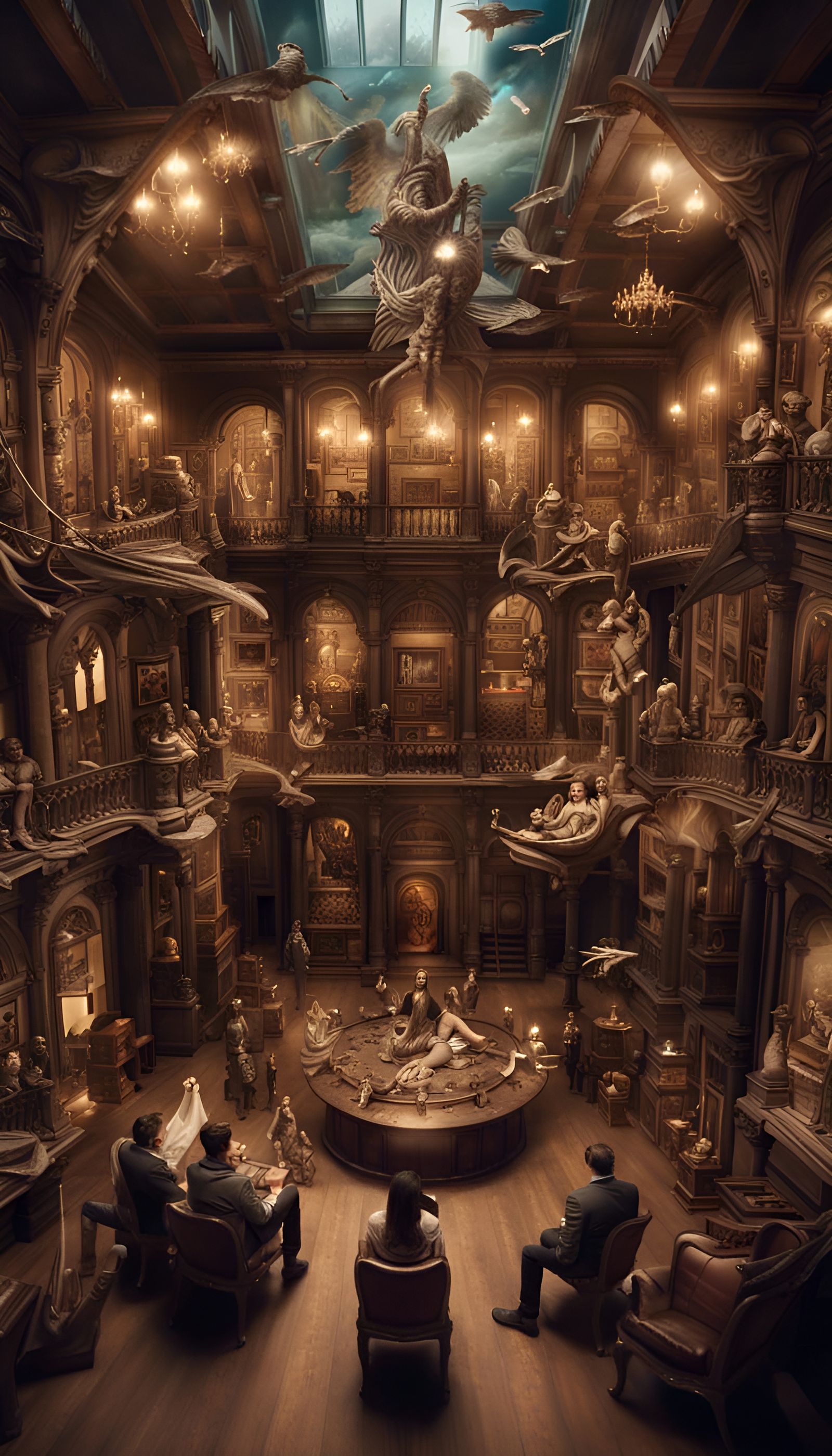 Surreal Magic Museum  by @Matthias Lange