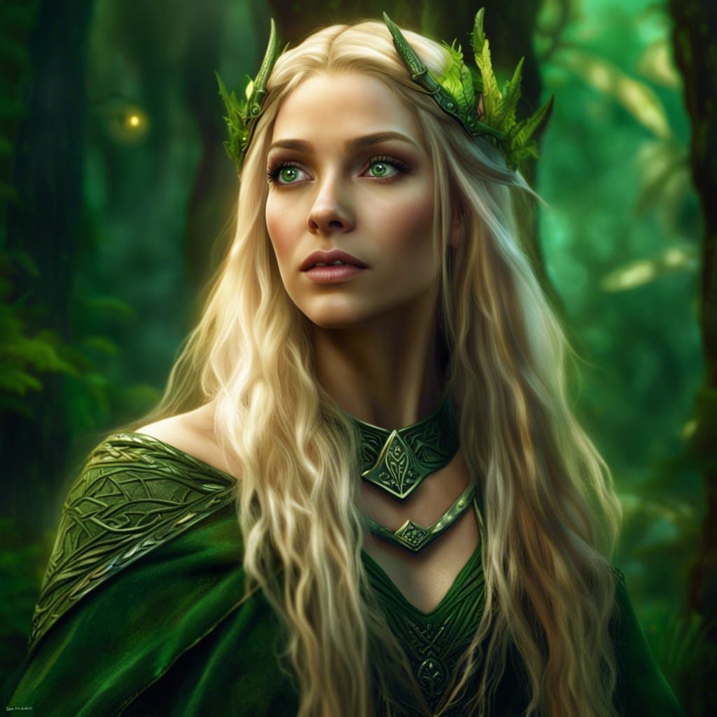 Forest elf - AI Generated Artwork - NightCafe Creator