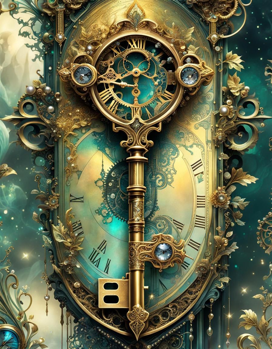 The Key of Time  by @somniamea