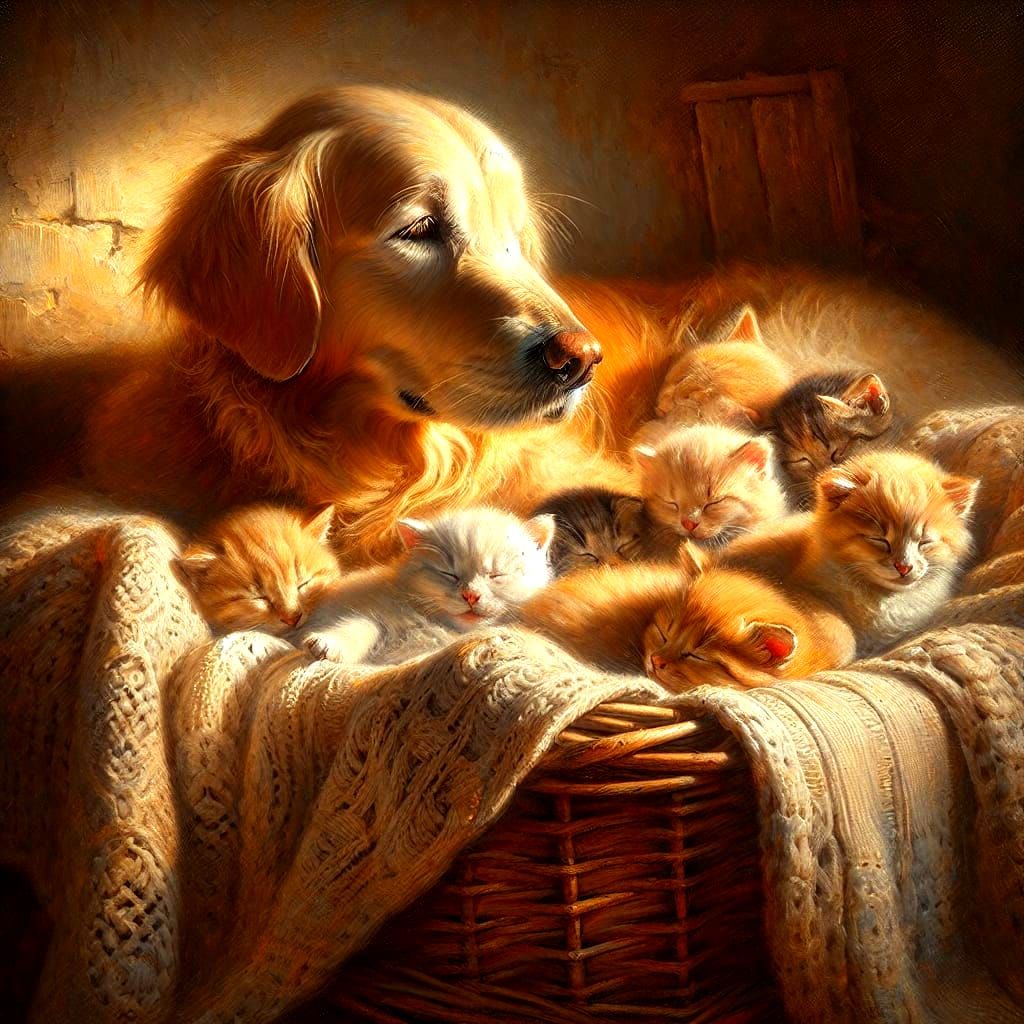 sleeping kittens. ...  by @Jarka Carta