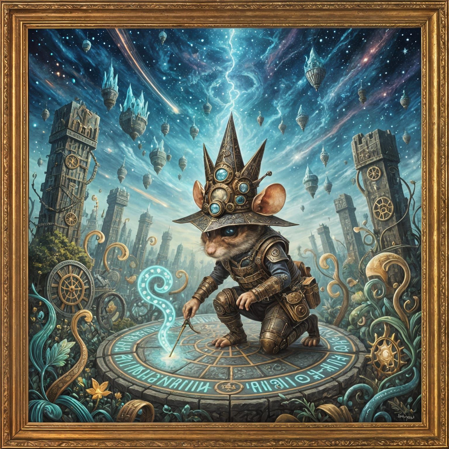 Nonny's Playing with Magic Again!