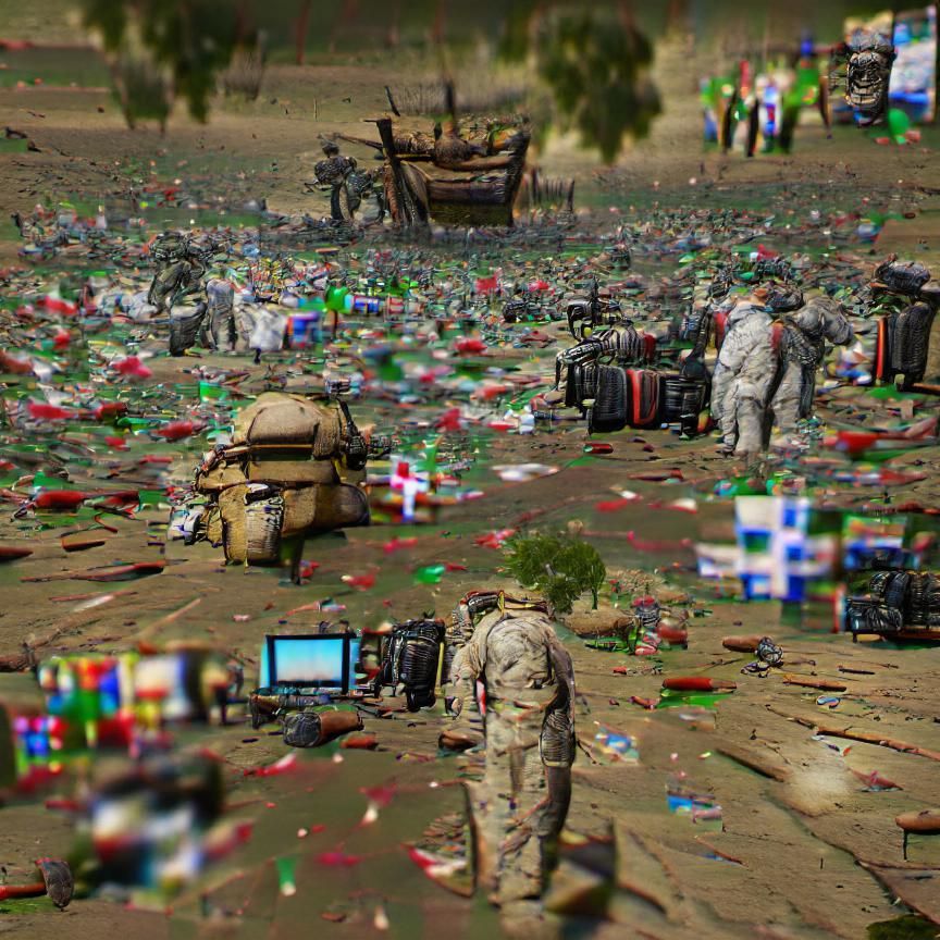 The aftermath of war 8k resolution