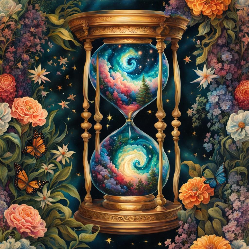 Time is circular  by @Leviosa