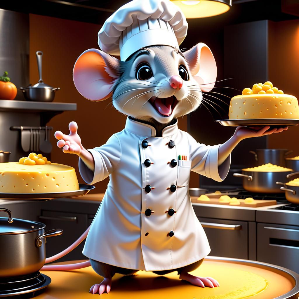 Today on MousterChef your challenge is ... cheese souffle!