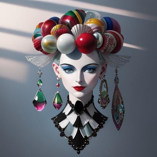 Harlequin Carnival Patchwork in Gelato Colors