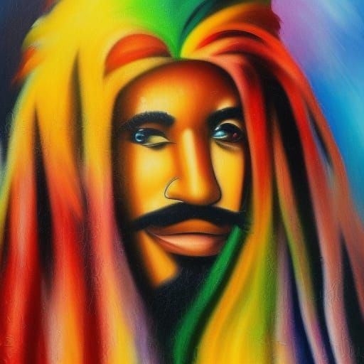 One Love Rastafarian Get Ready - AI Generated Artwork - NightCafe Creator