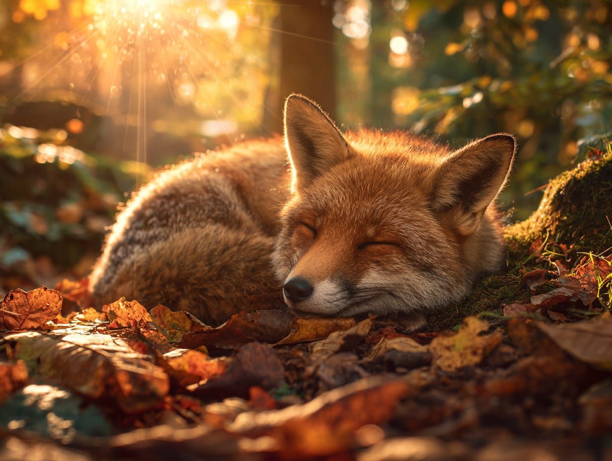 Napping Fox 1