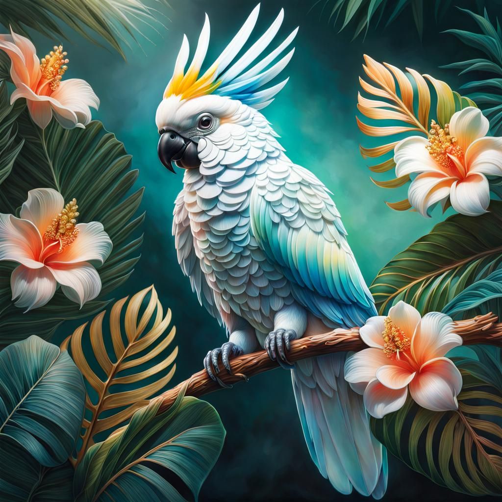 Tropical Cockatoo