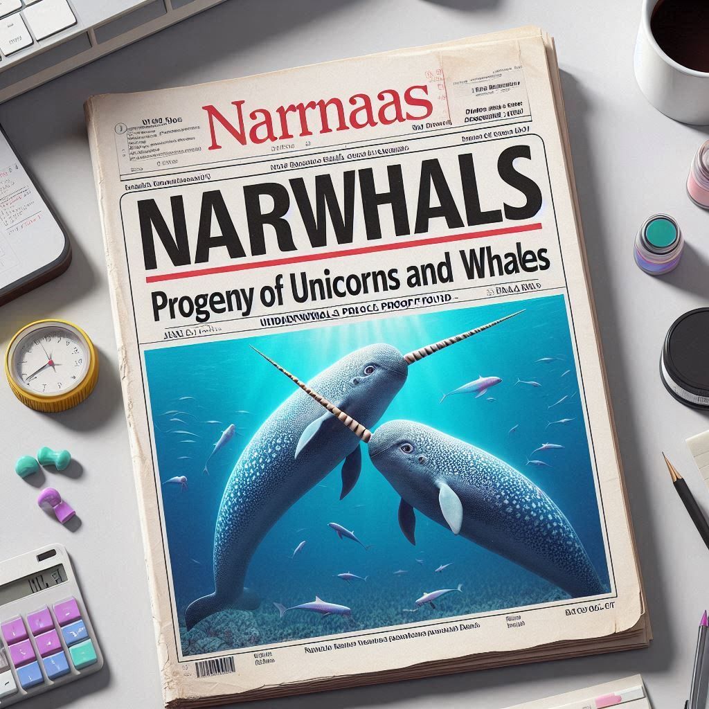 Reputable scientific journals chronicling the evidence of where Narwhals come from.