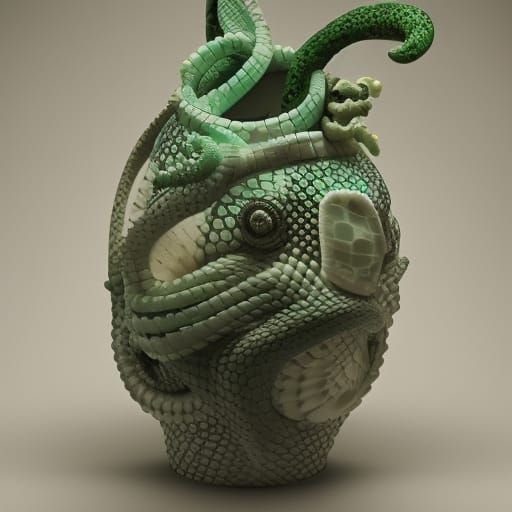 Serpent Vase