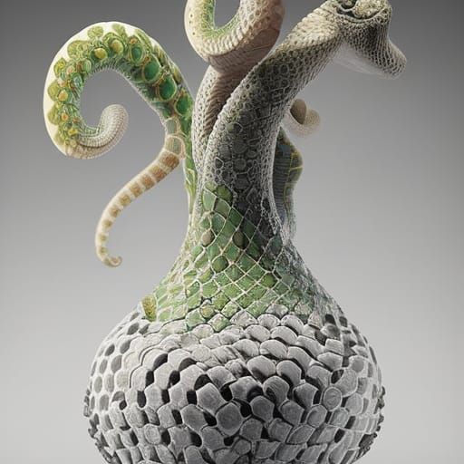Serpent Vase