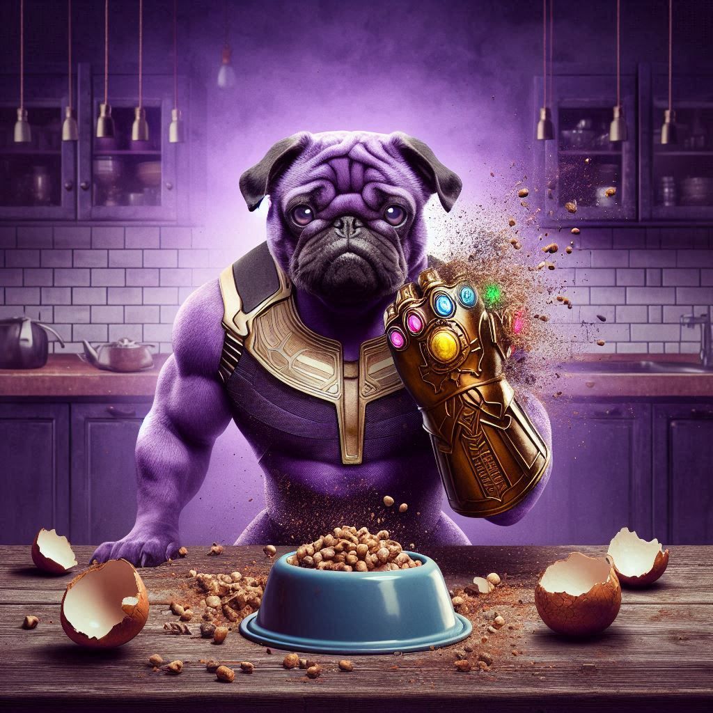 Thanos the pug