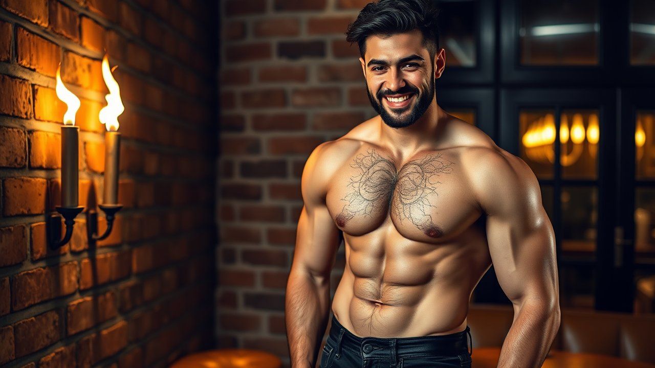 ARAB Muscular Hunk! - [Pt. 31].