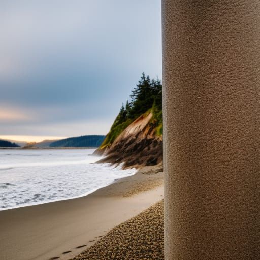 The beach in Washington state