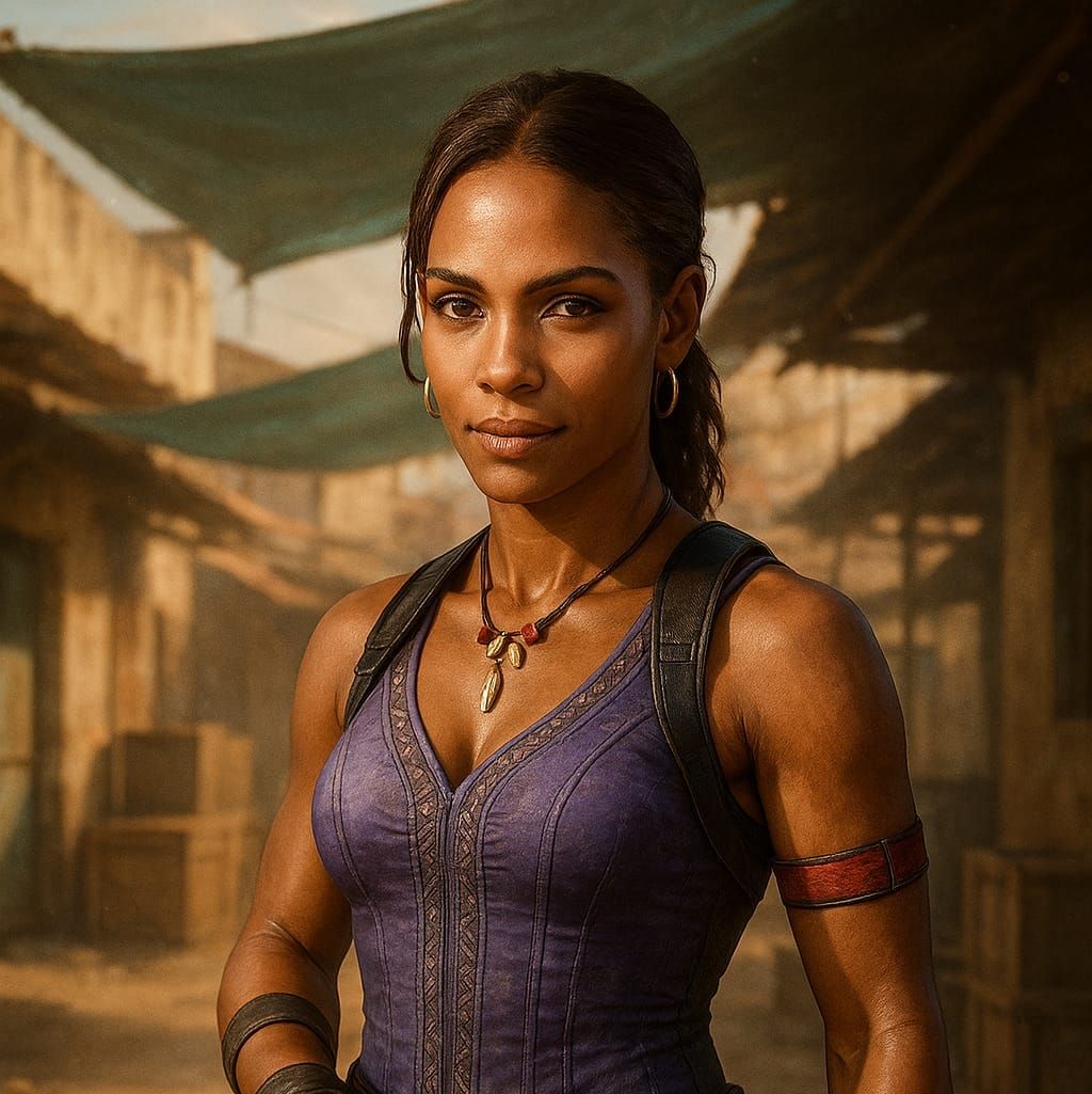 Sheva Alomar in Kijuju Marketplace