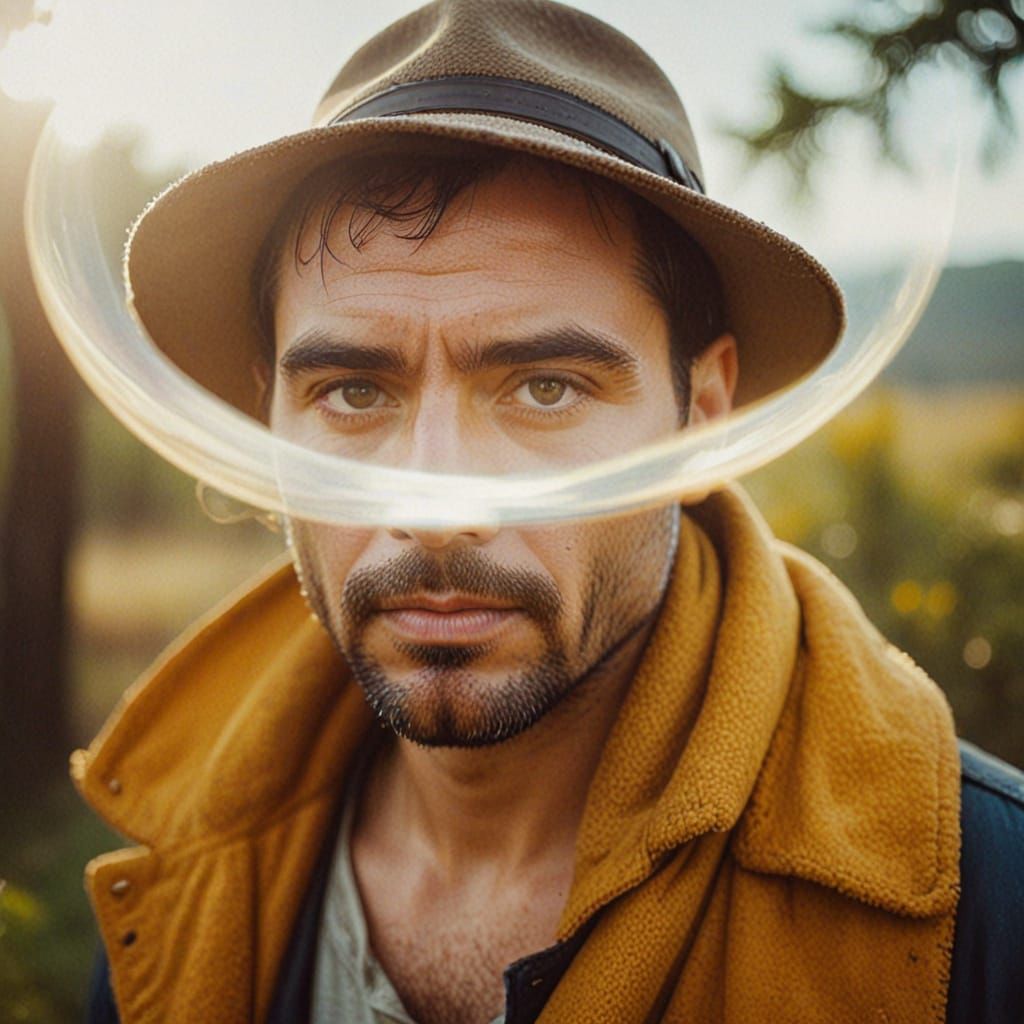 Moody Film Masterpiece in a Desolate, Misty Landscape