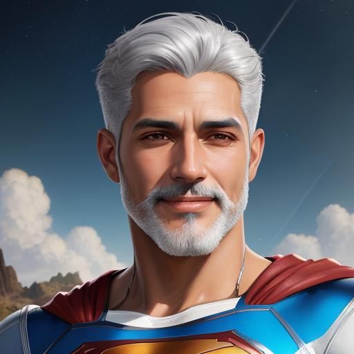 Superman, when he started to look much better than before.