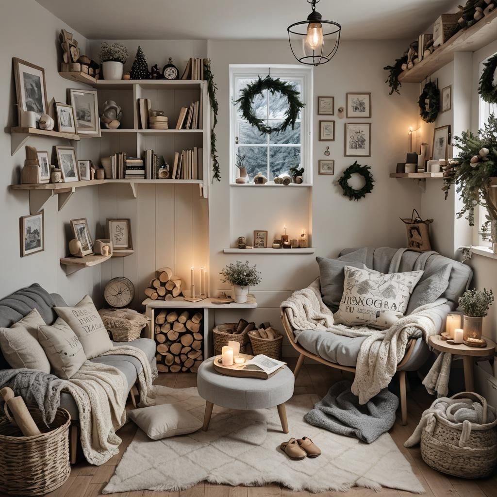 COZY INTERIORS - AI Generated Artwork - NightCafe Creator