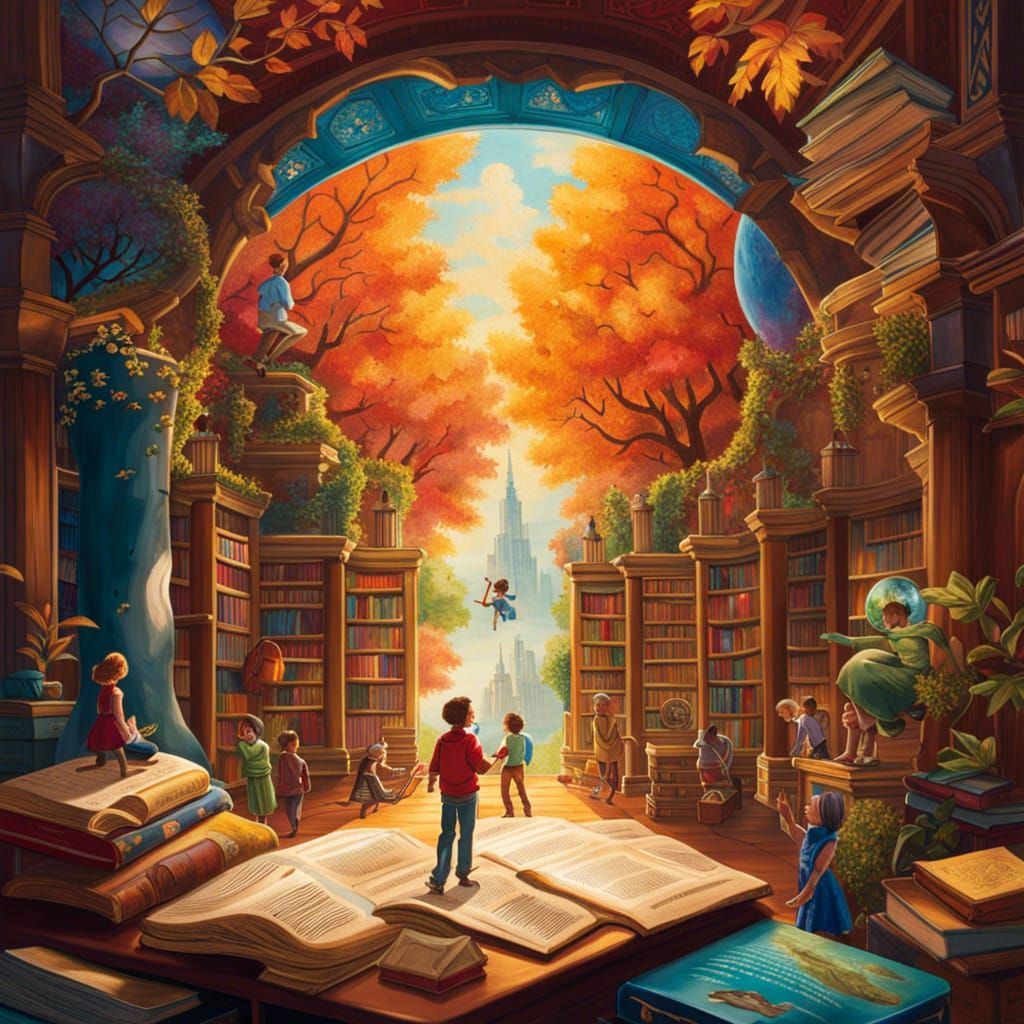 Books open up a whole new world false