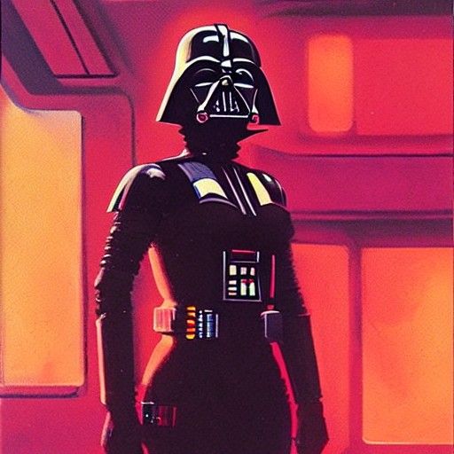 cyberpunk woman vader 2