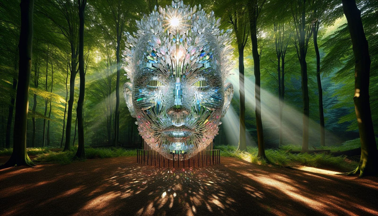 The Crystal Head of the Forest