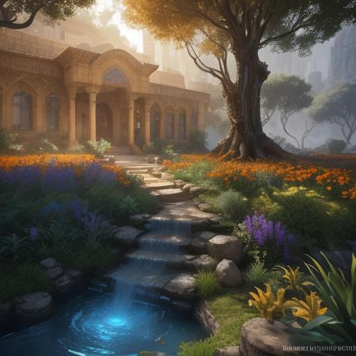 Netanyahu and Ahmadinejad Embrace: Digital Matte Painting