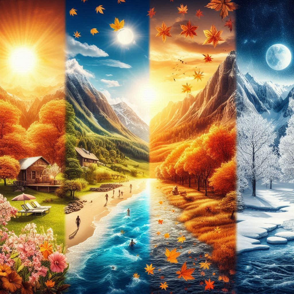 The Four Seasons of our Earth