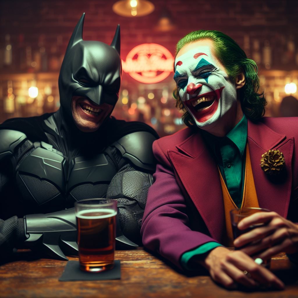 Batman and the Joker best buddy’s