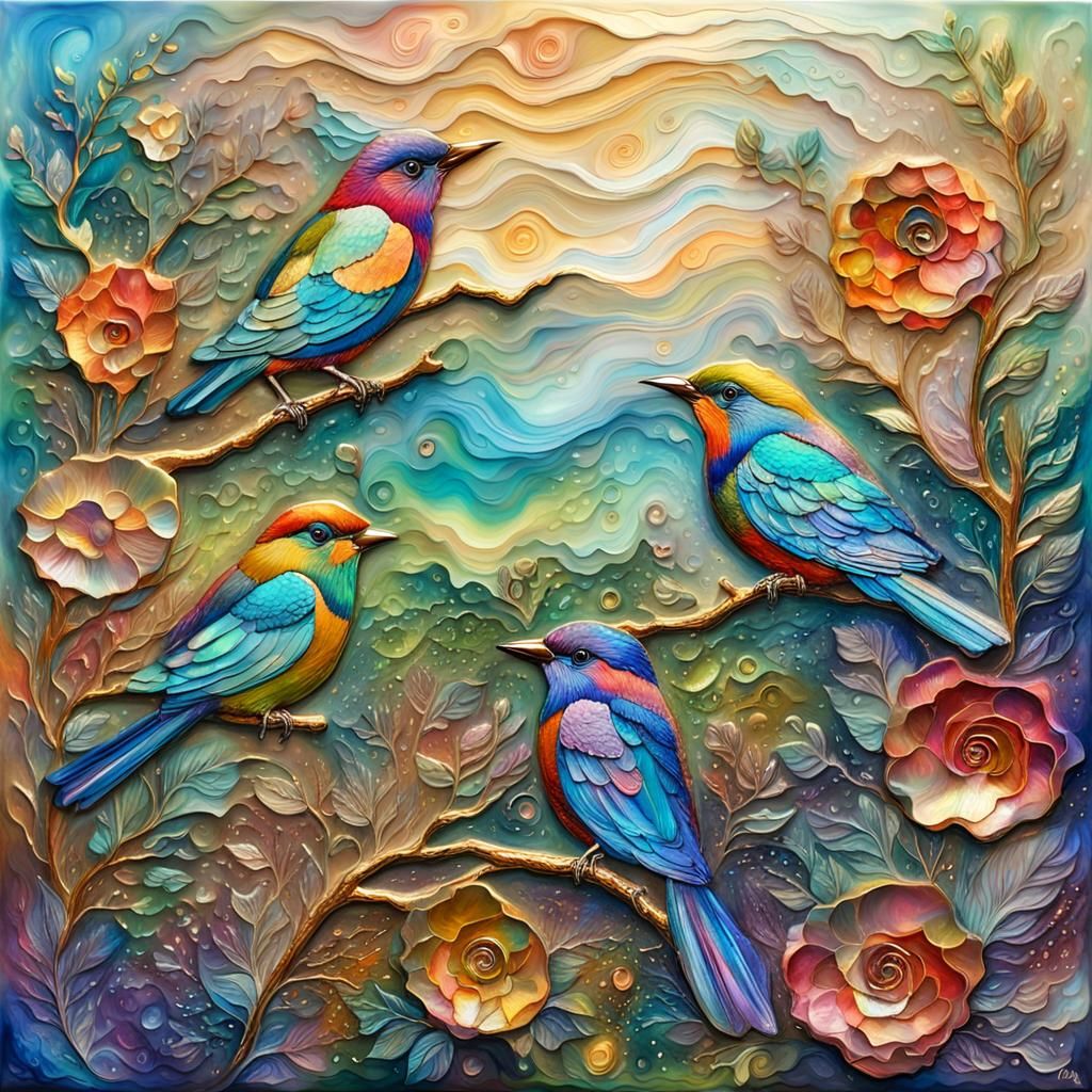 Impasto Painting