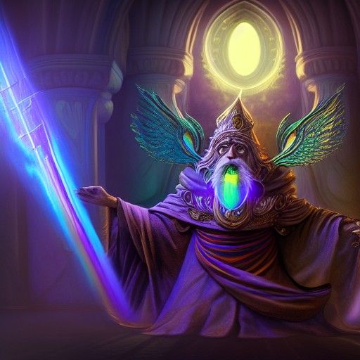 the most incredible fantasy Wizard ever created, Bright, dar...