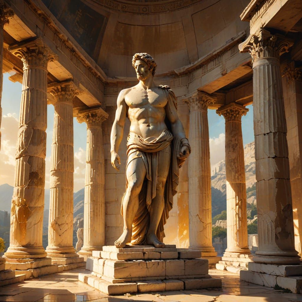 Grecian Masterpiece in Stone  by @Vic Williams