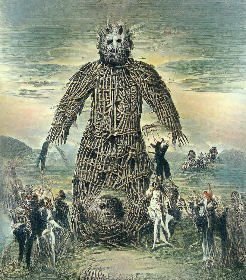 Wicker Man by Gustave Doré