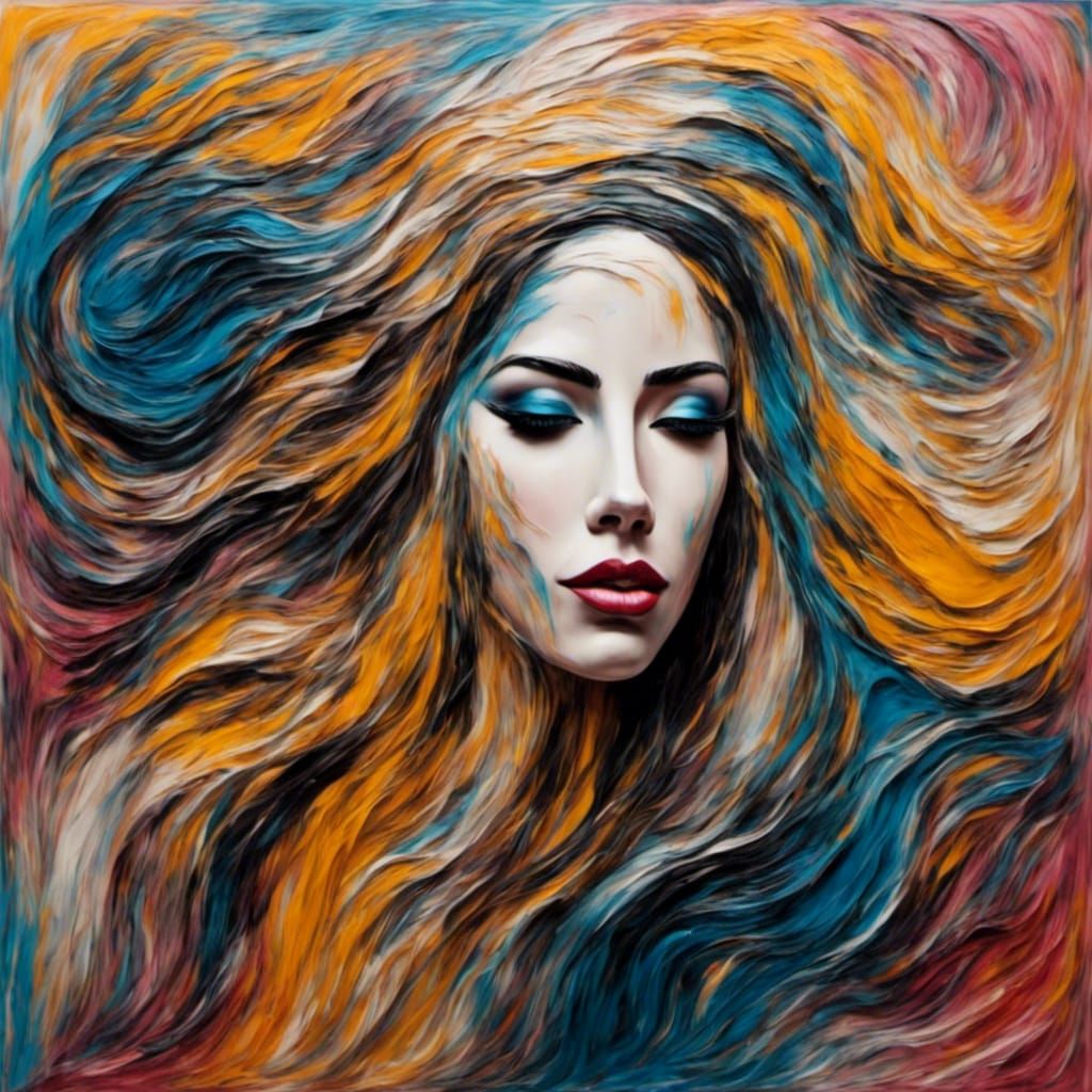 Queen <lora:Wax Impasto:1.0>