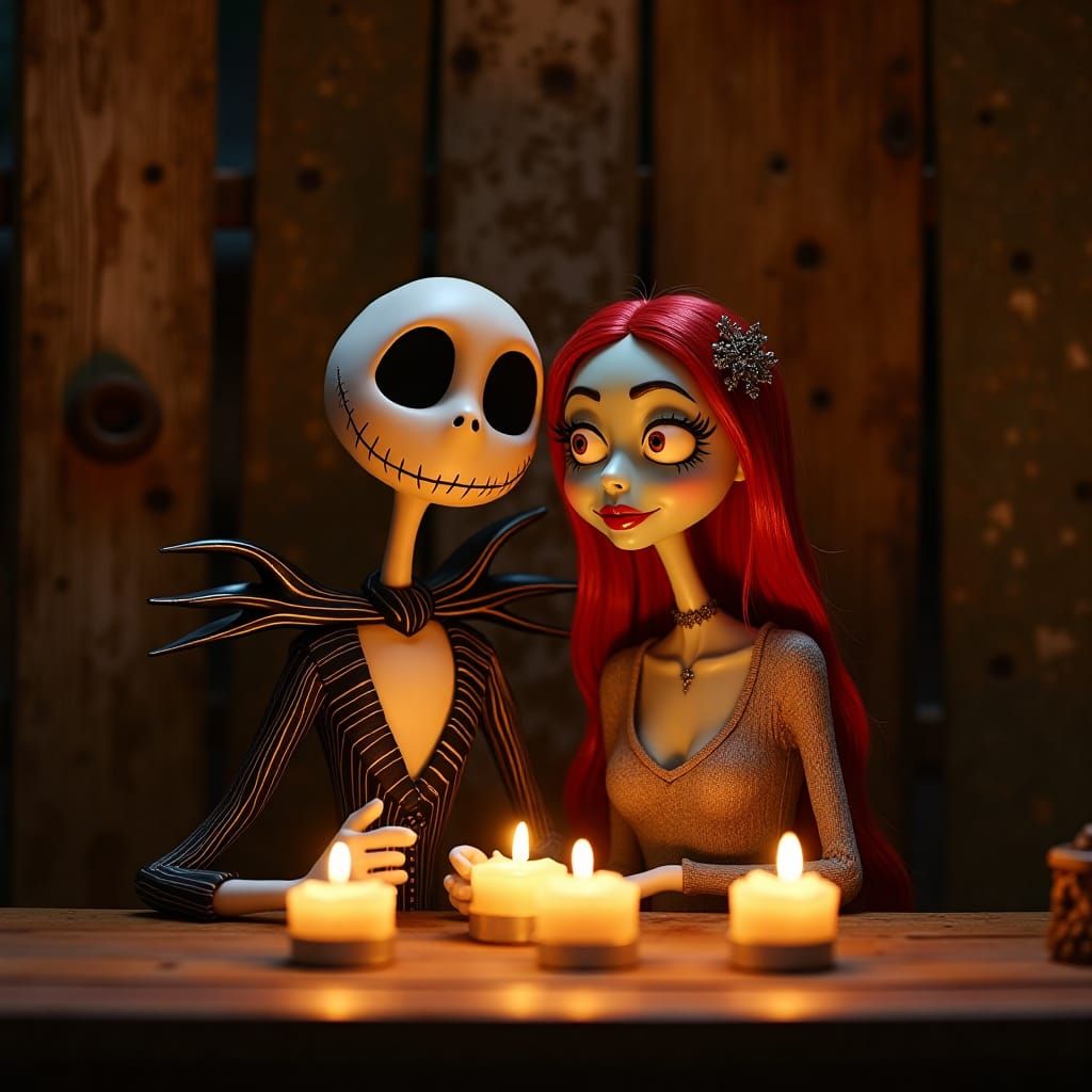 Jack and Sally at home